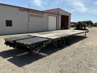 2023 PJ 102"x36' GN Low Pro Flatdeck w/ Duals- LD