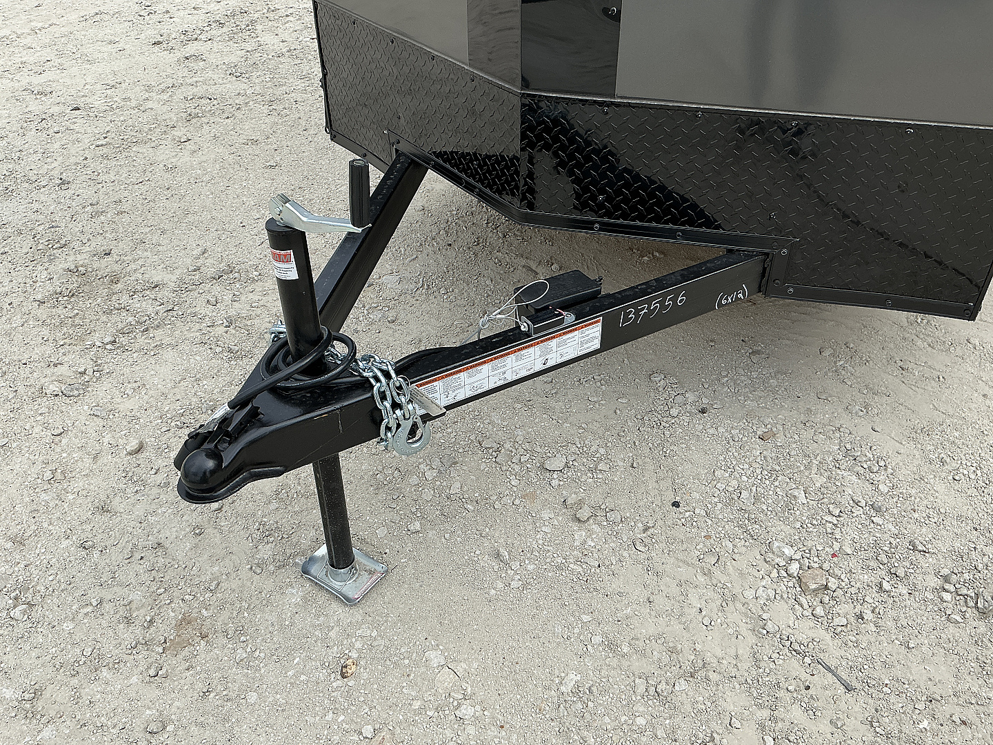 New 2026 Compass 6'x12' Enclosed Cargo Trailer - Indigo DLX