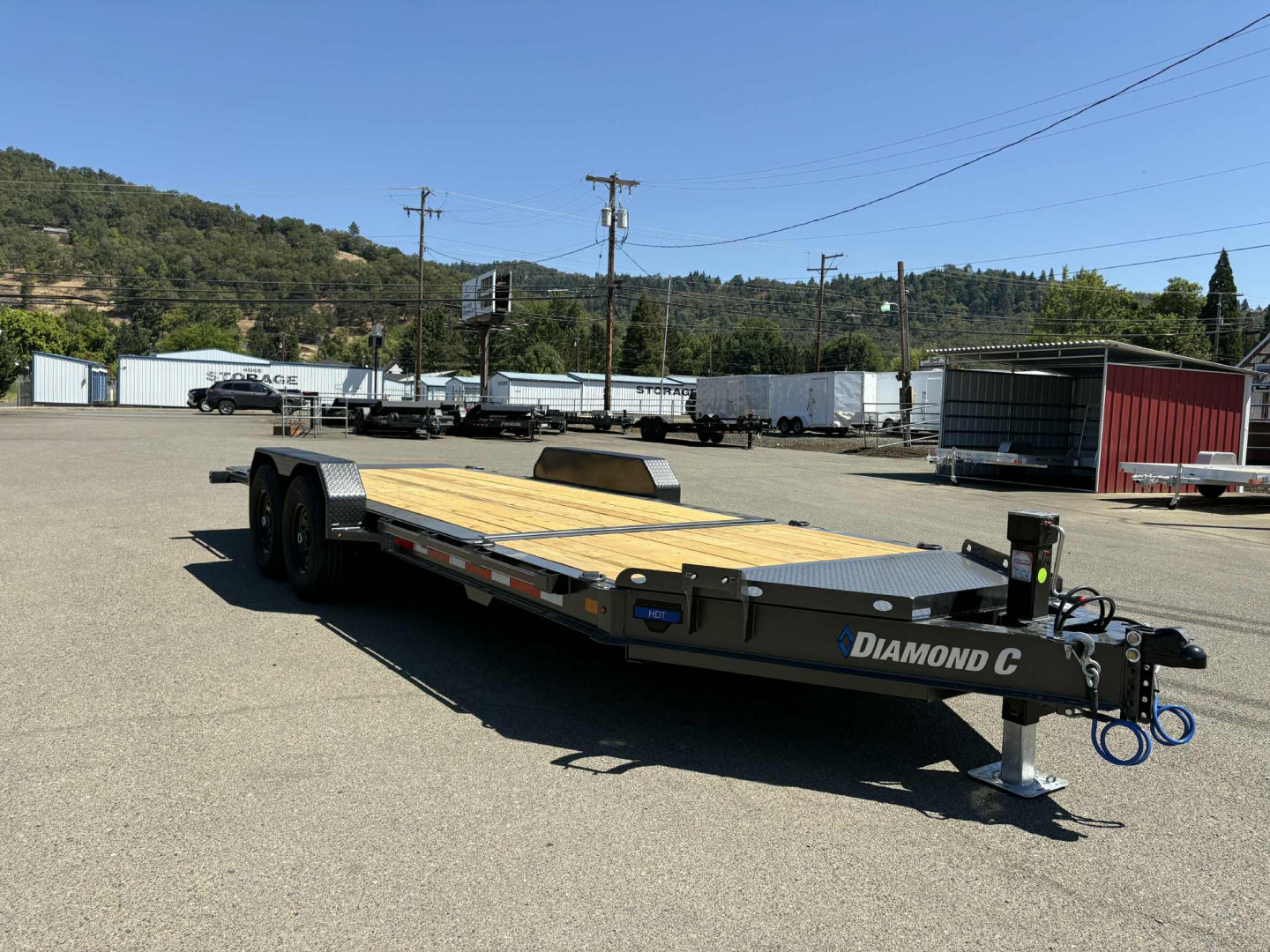 New 2026 Diamond C Trailers HDT207 82X20 Equipment Trailer CARBON METALLIC GRAY