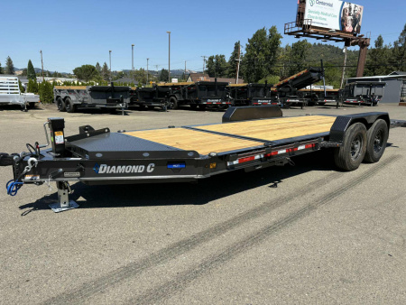 New 2026 Diamond C Trailers HDT207 82X20 Equipment Trailer CARBON METALLIC GRAY
