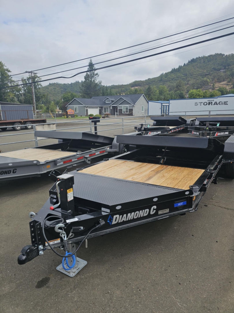 New 2026 Diamond C Trailers HDT207 82X20 Equipment Trailer ONYX BLACK