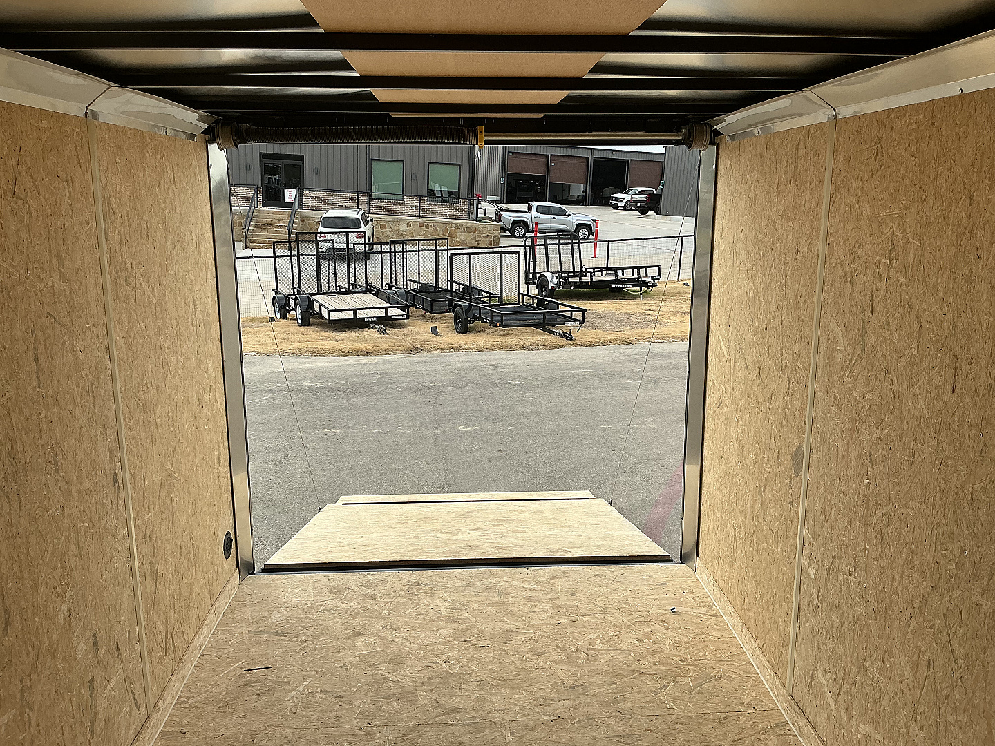 New 2026 Compass 7'x12' Enclosed Cargo Trailer - Indigo DLX