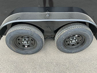 New 2026 Compass 7'x12' Enclosed Cargo Trailer - Indigo DLX