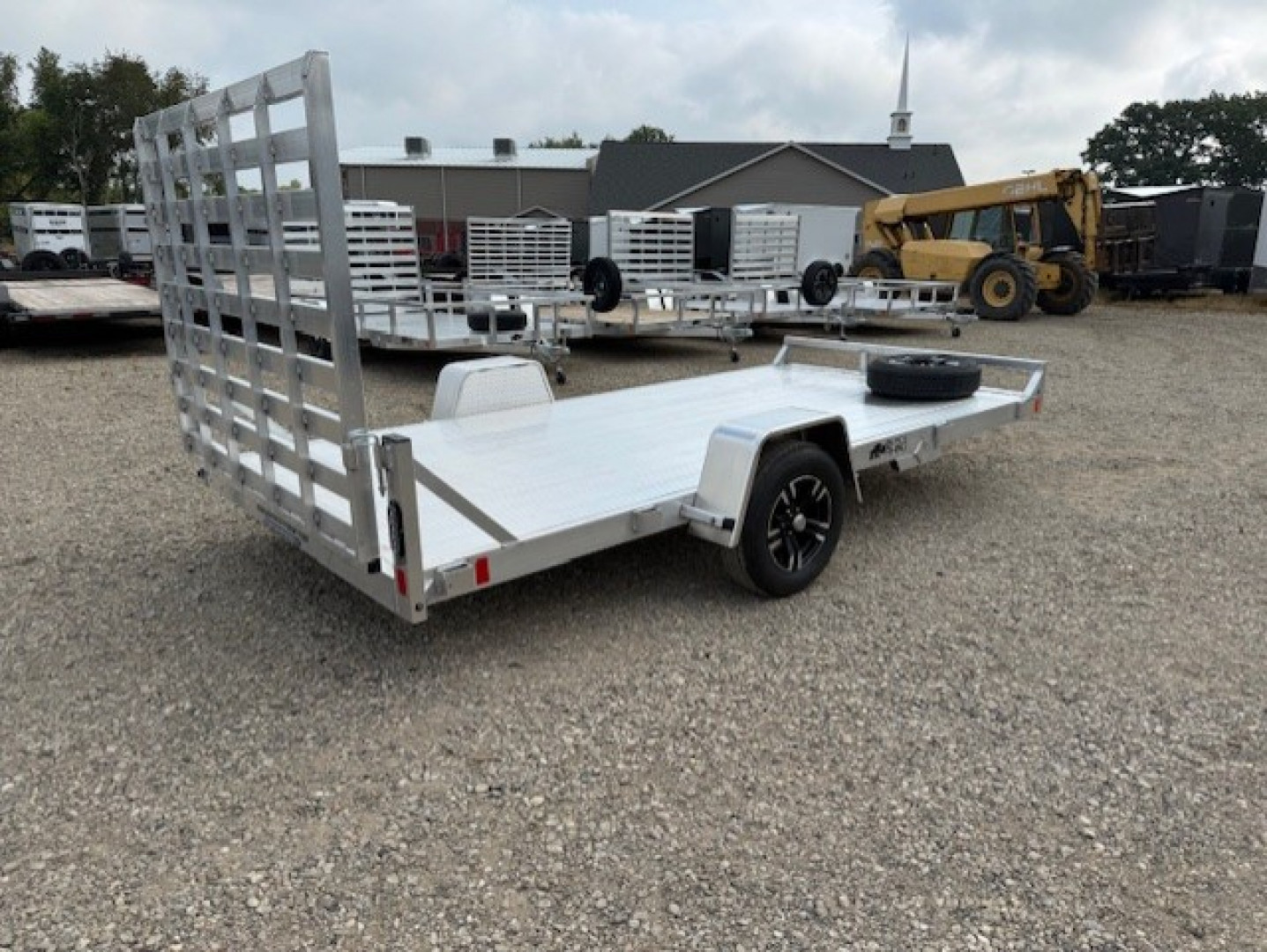 New 2025 Black Rhino UTS714A-3K Utility Trailer