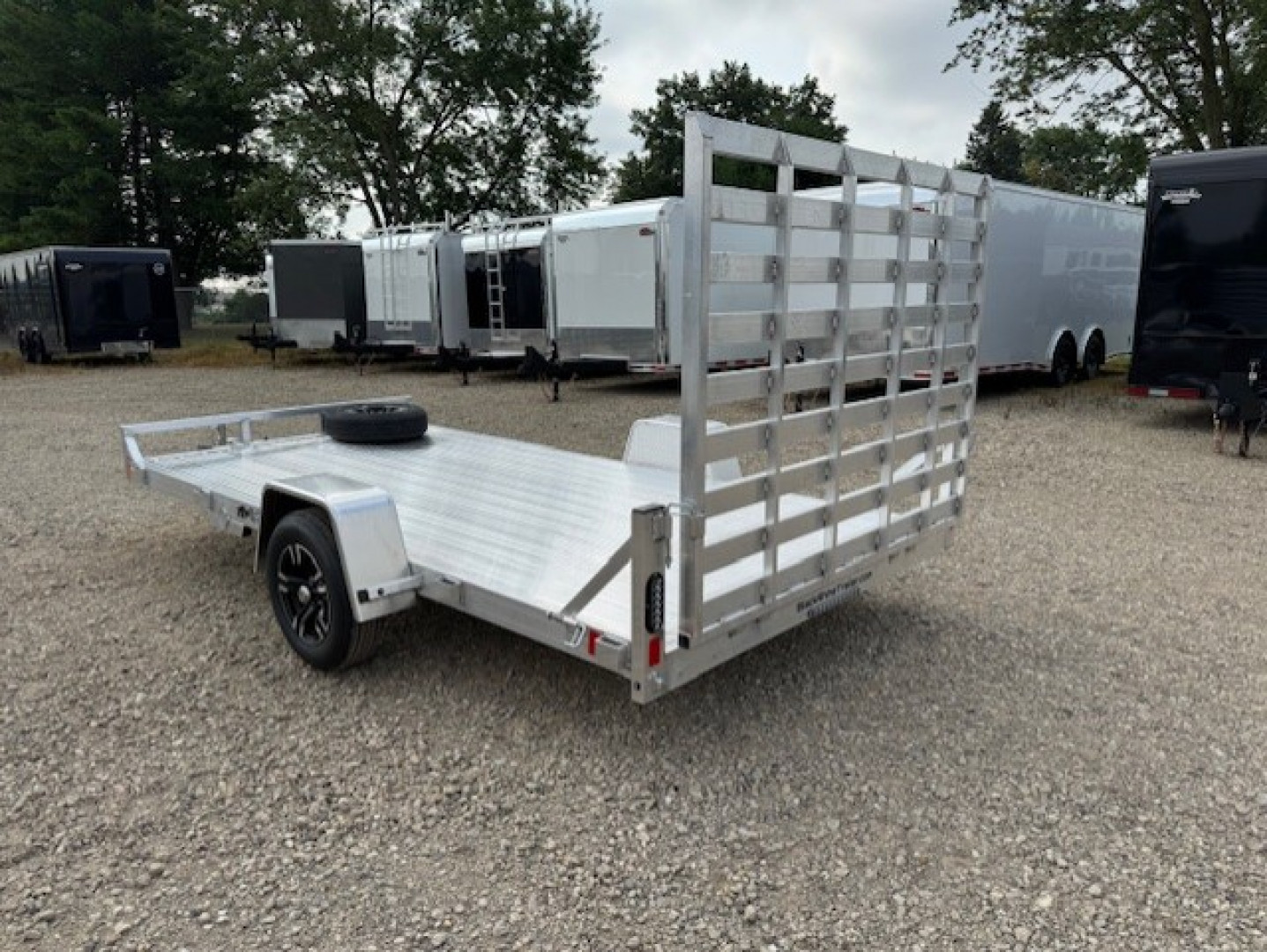 New 2025 Black Rhino UTS714A-3K Utility Trailer