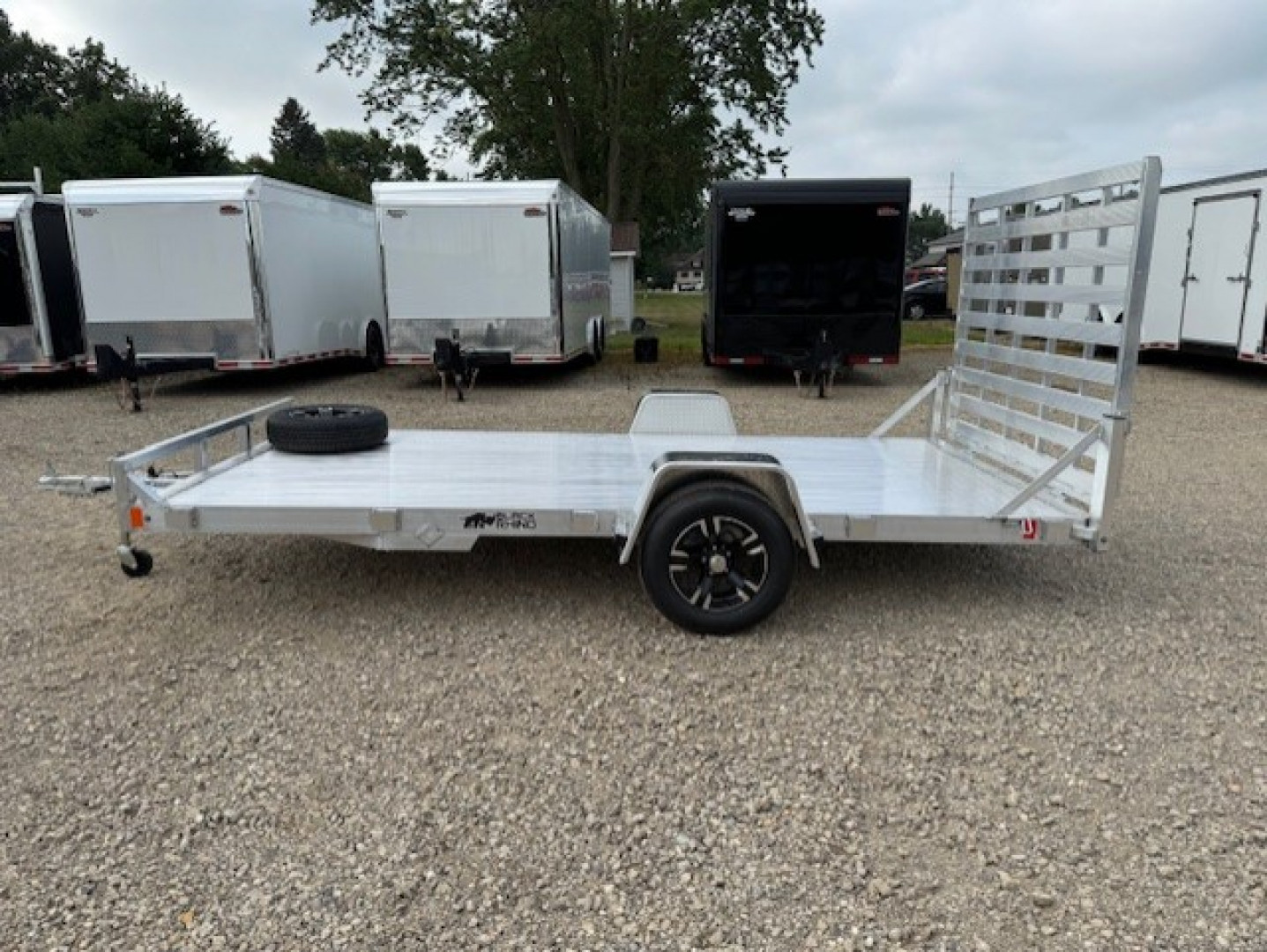 New 2025 Black Rhino UTS714A-3K Utility Trailer