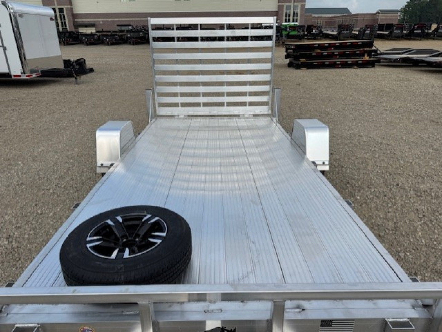 New 2025 Black Rhino UTS714A-3K Utility Trailer