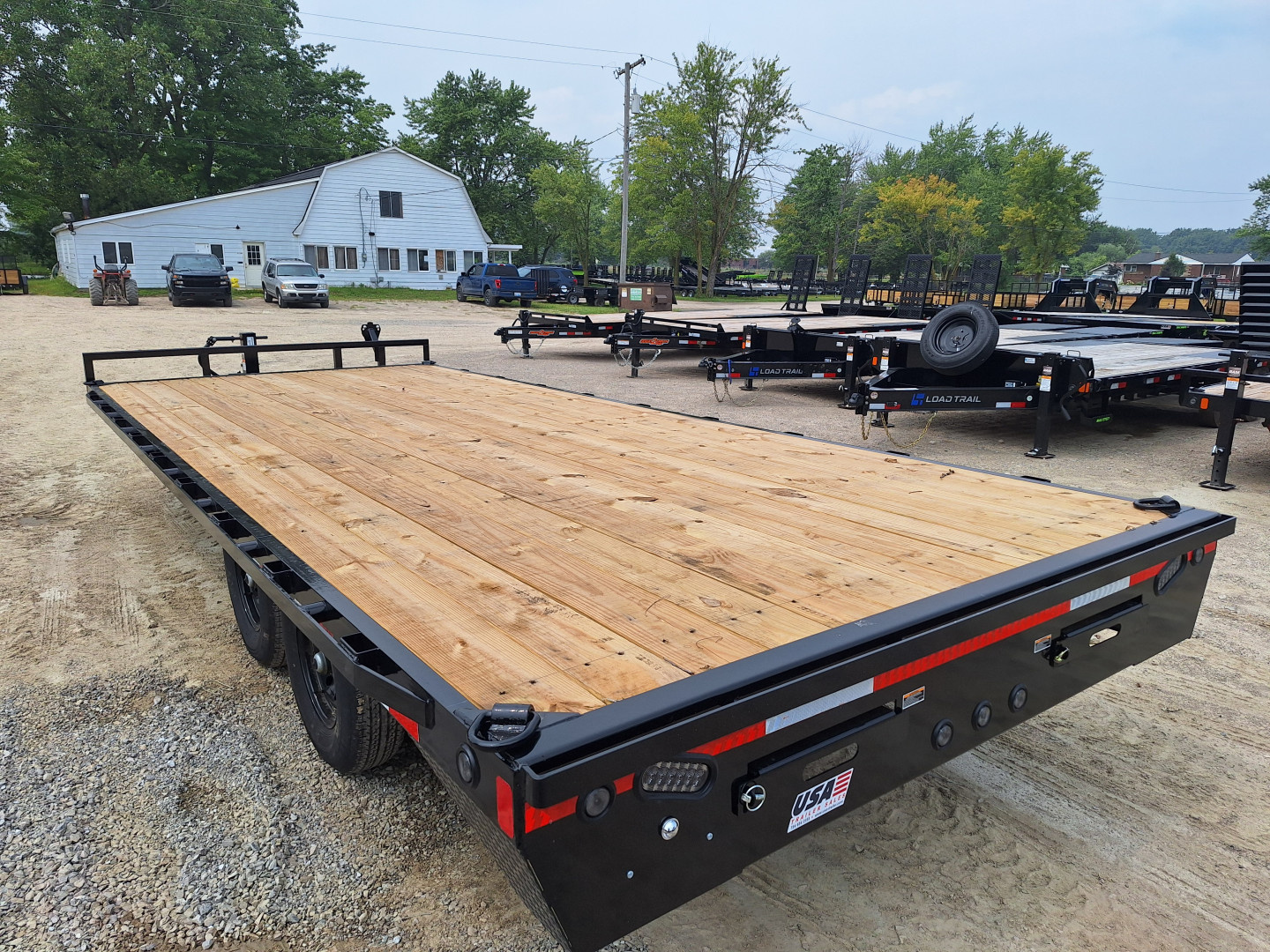 New 2026 Load Trail 102x20 Flat Deck Deckover Trailer