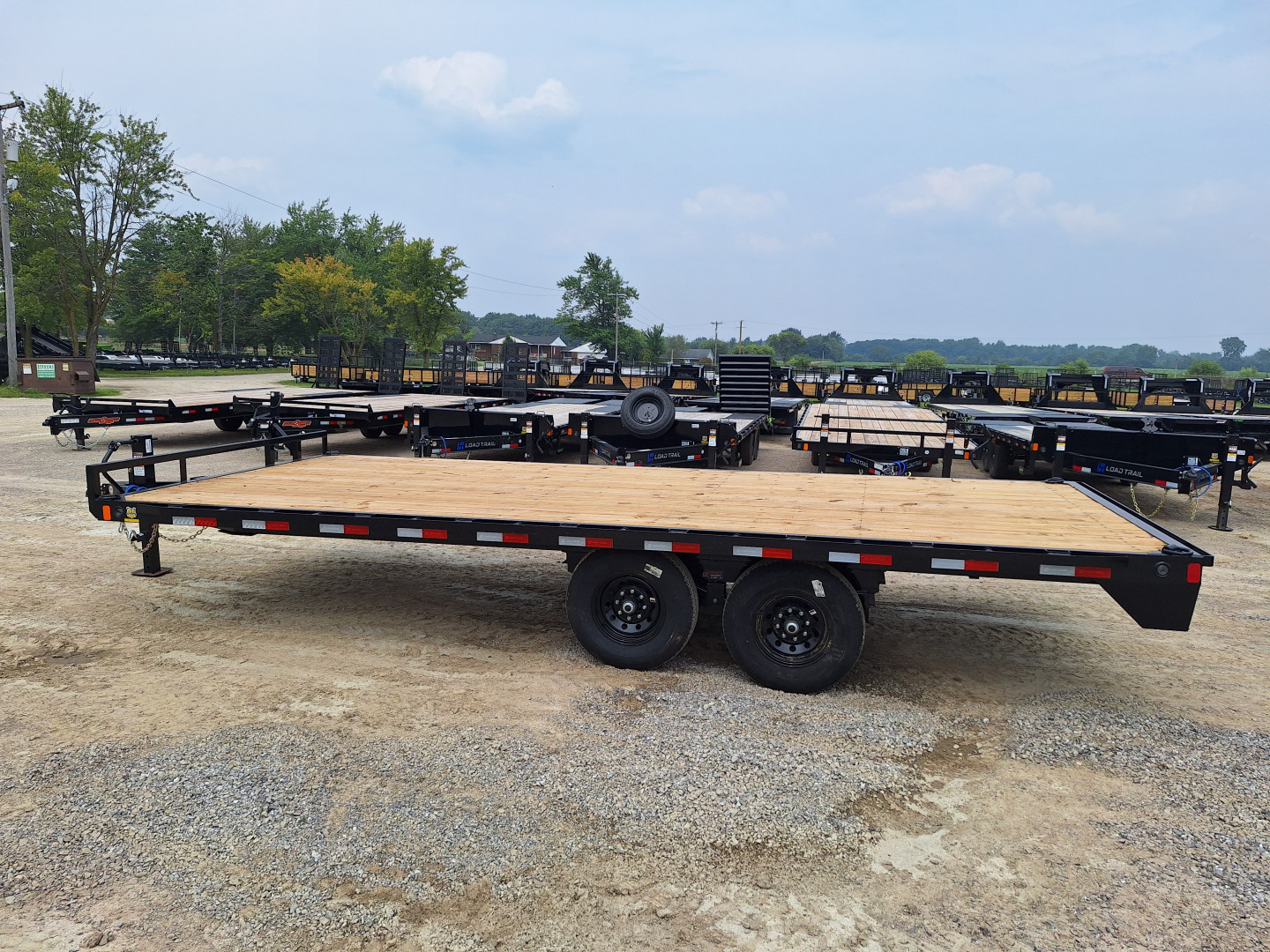 New 2026 Load Trail 102x20 Flat Deck Deckover Trailer