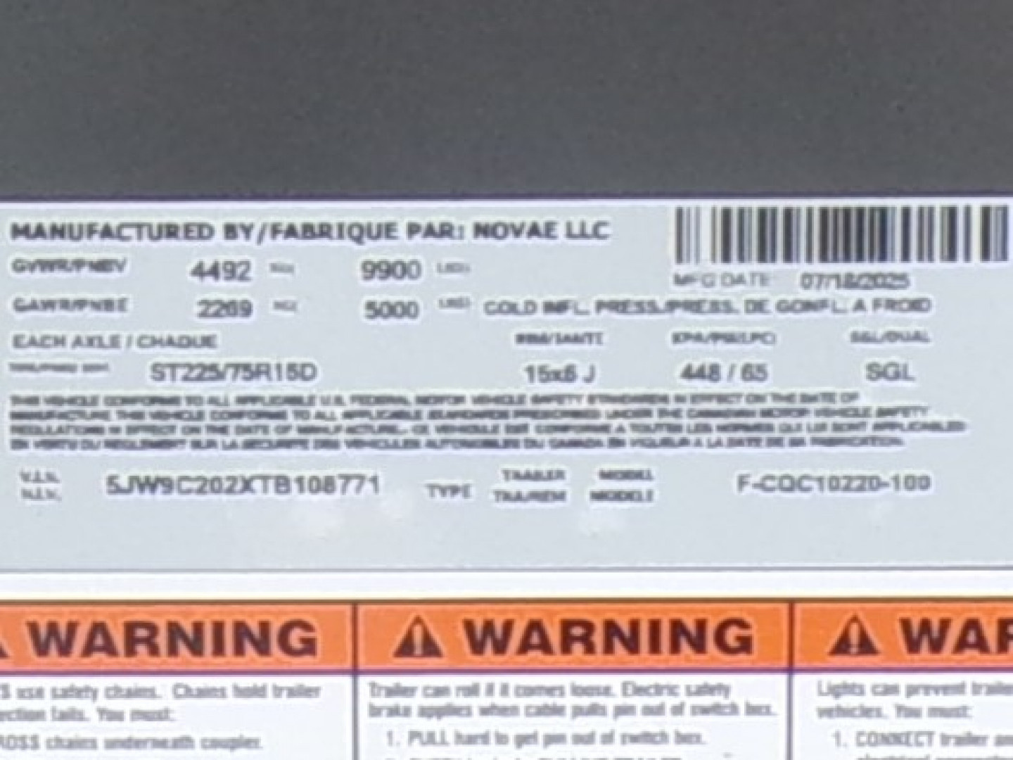 New 2026 Formula Trailers Conquest 8.5 x 20 - 10K Cargo / Enclosed Trailer - 771