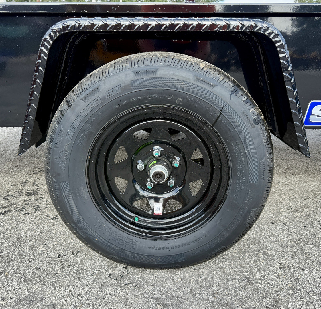 New 2026 Sure-Trac 5x10 Steel High Side 3K Utility Trailer