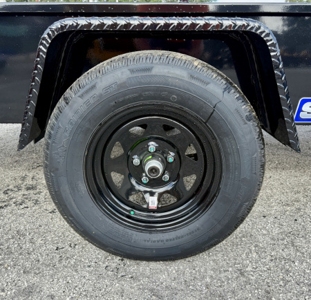 New 2026 Sure-Trac 5x10 Steel High Side 3K Utility Trailer