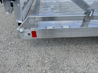 New 2026 Black Rhino *INCOMING* Aluminum 81"x168" LPS8114A-3K Low Profile w/ Bi-Fold Gate ATV Trailer
