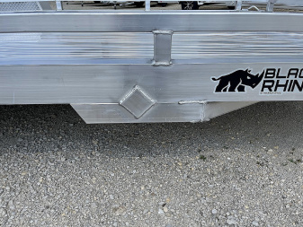 New 2026 Black Rhino *INCOMING* Aluminum 81"x168" LPS8114A-3K Low Profile w/ Bi-Fold Gate ATV Trailer