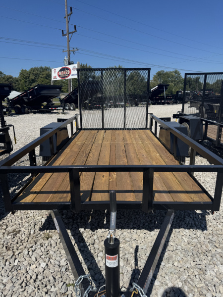 New 2026 AMO US081 Utility Trailer 60X10 SA LOWSIDE (GVW:2990) BLACK