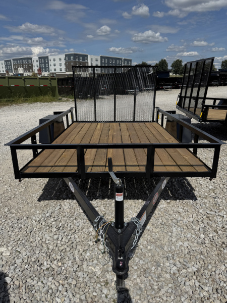 Used USED 2026 AMO US101 Utility Trailer 76 X10 SA LOWSIDE (GVW:2990) BLACK