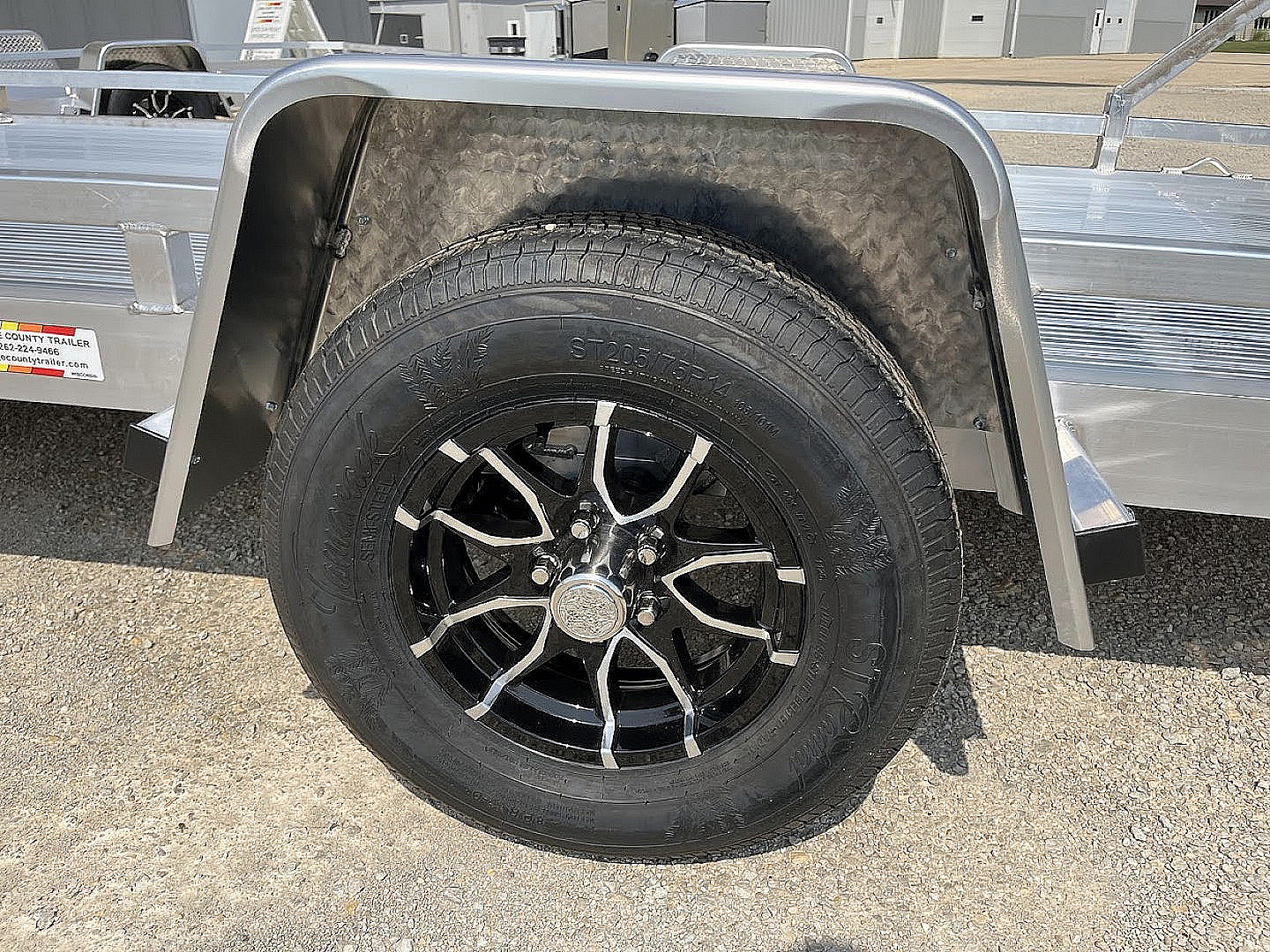 New 2026 Black Rhino *INCOMING* Aluminum 81"x14' LPS8114A-3K Low Profile (ATV / UTV / Side by Side) ATV Trailer