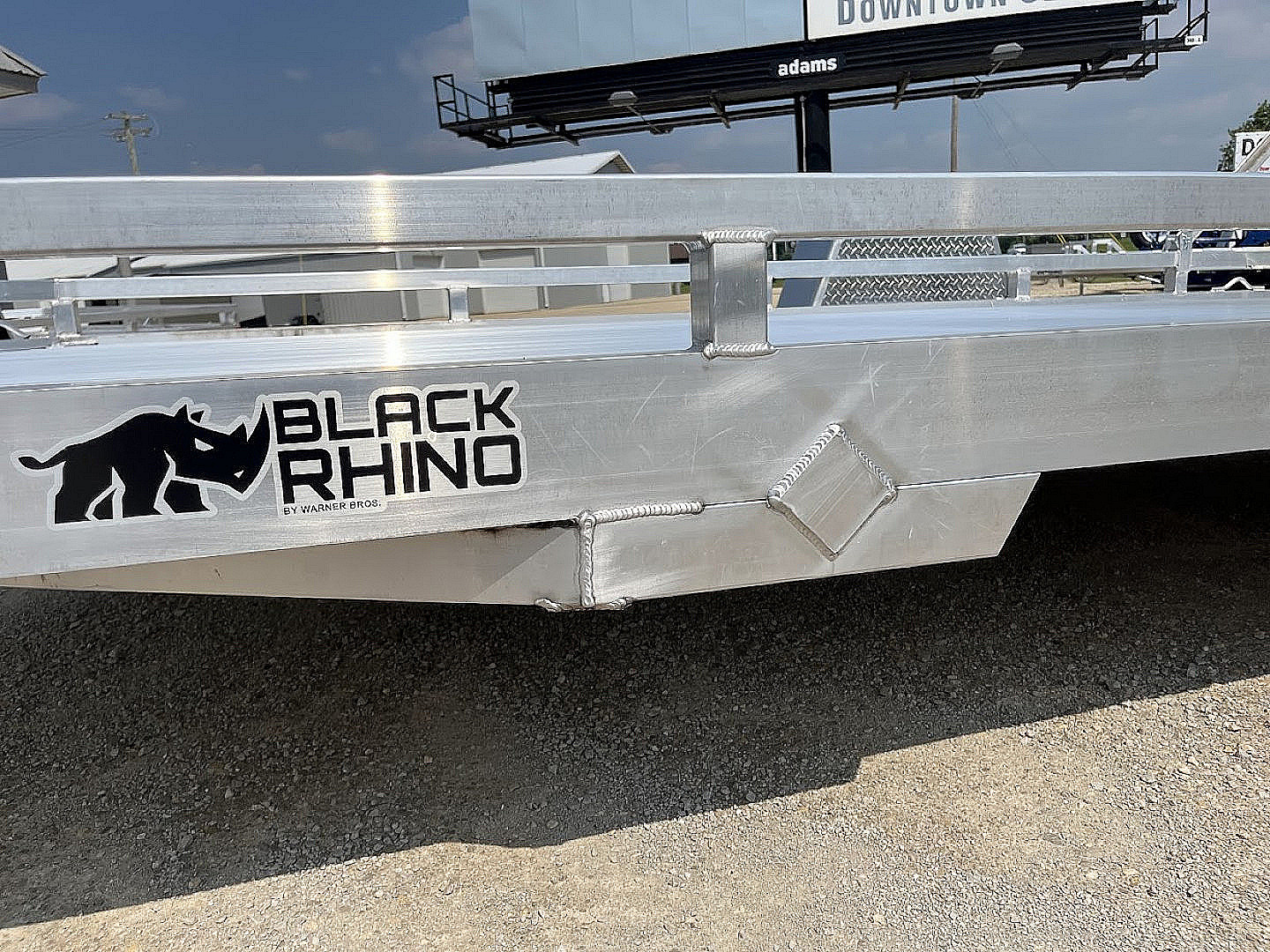 New 2026 Black Rhino *INCOMING* Aluminum 81"x14' LPS8114A-3K Low Profile (ATV / UTV / Side by Side) ATV Trailer