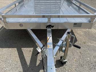 New 2026 Black Rhino *INCOMING* Aluminum 81"x14' LPS8114A-3K Low Profile (ATV / UTV / Side by Side) ATV Trailer