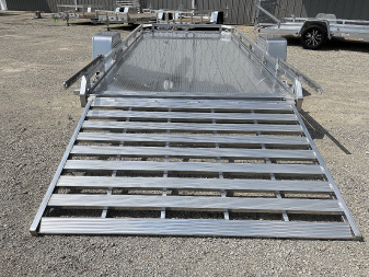 New 2026 Black Rhino *INCOMING* Aluminum 81"x14' LPS8114A-3K Low Profile (ATV / UTV / Side by Side) ATV Trailer