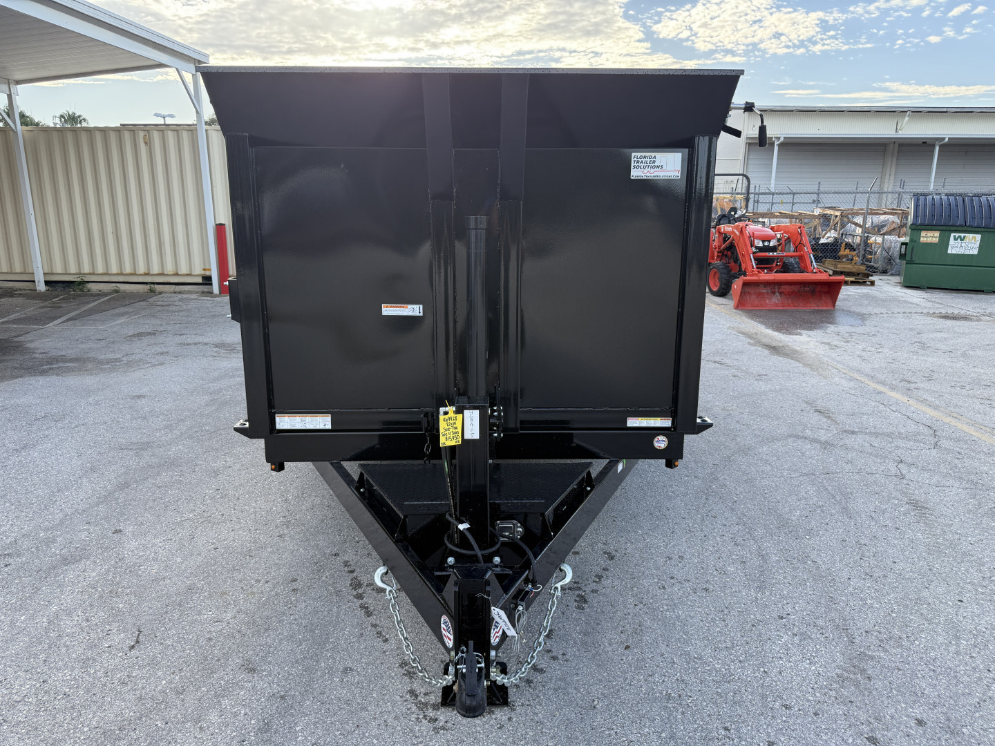 New 2025 Sure-Trac 82x14 Telescopic 4" Sided 14K Dump Trailer