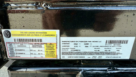 New 2025 Sure-Trac 82x14 Telescopic 4" Sided 14K Dump Trailer