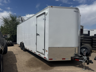 New 2026 Southland Trailers 8-24-1.5V Enclosed Car Hauler W/ Escape Door