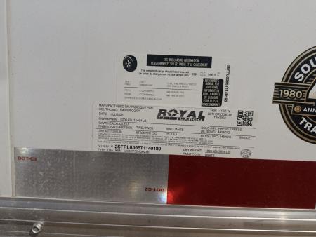 New 2025 Royal Cargo Trailers 8-24-1.5V Enclosed Car Hauler