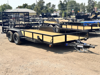 New 2026 Load Trail 7-18 Tandem Axle Ramp Gate Utility 7K GVWR
