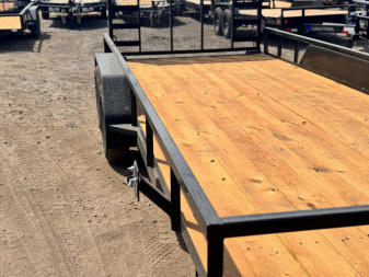 New 2026 Load Trail 7-18 Tandem Axle Ramp Gate Utility 7K GVWR