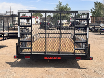 New 2026 Load Trail 7-18 Tandem Axle Ramp Gate Utility 7K GVWR