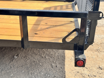 New 2026 Load Trail 7-18 Tandem Axle Ramp Gate Utility 7K GVWR