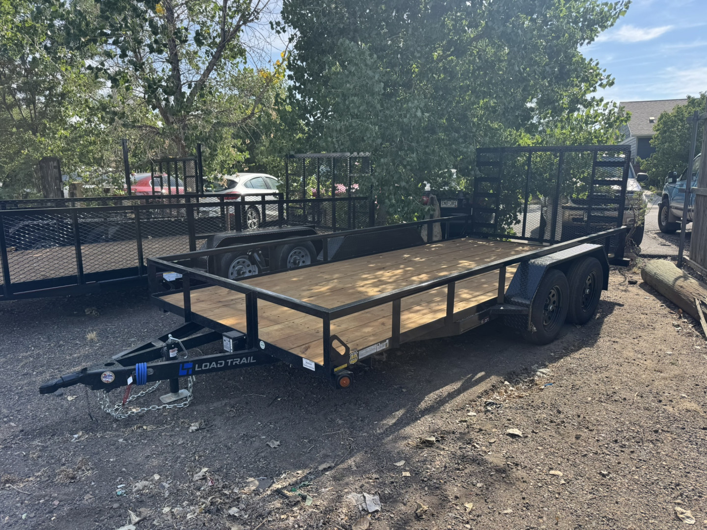 New 2026 Load Trail 7-16 Tandem Axle Ramp Gate Utility 7K GVWR