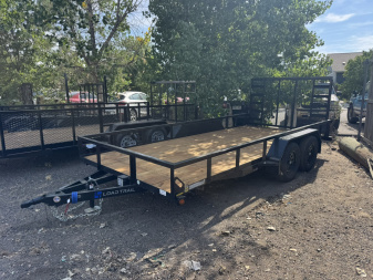 New 2026 Load Trail 7-16 Tandem Axle Ramp Gate Utility 7K GVWR