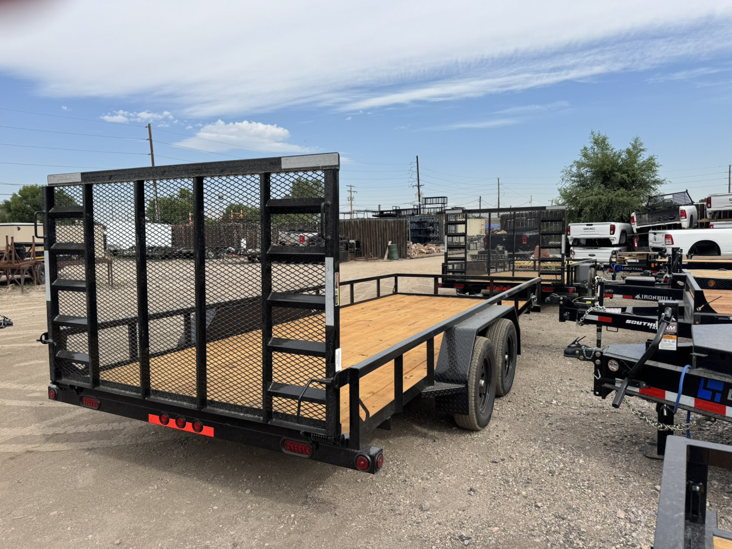 New 2026 Load Trail 7-18 Tandem Axle Ramp Gate Utility 7K GVWR