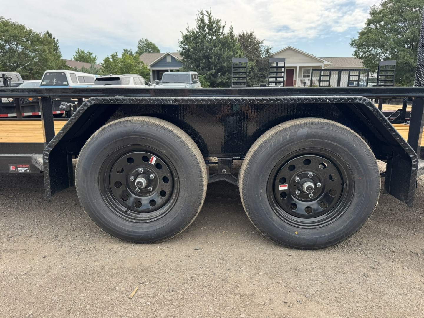 New 2026 Load Trail 7-18 Tandem Axle Ramp Gate Utility 7K GVWR