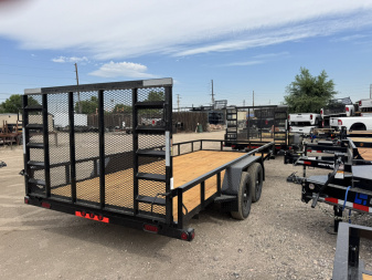 New 2026 Load Trail 7-18 Tandem Axle Ramp Gate Utility 7K GVWR