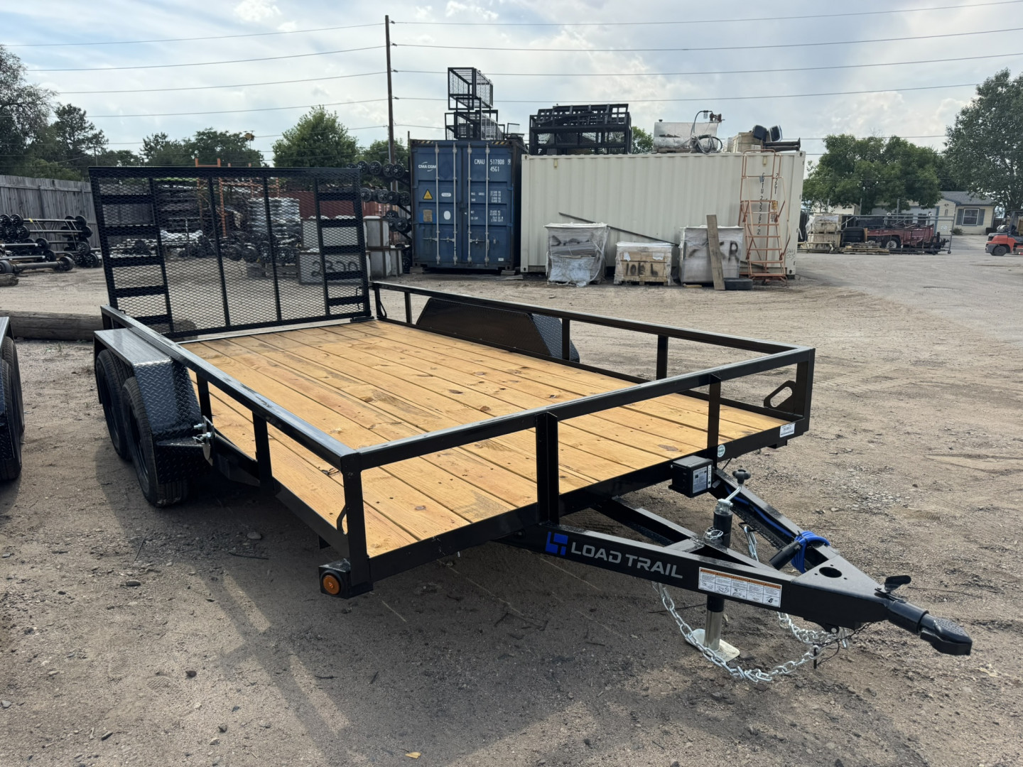 New 2026 Load Trail 7-14 Tandem Axle Ramp Gate Utility 7K GVWR