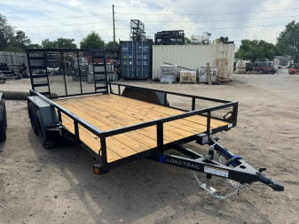 New 2026 Load Trail 7-14 Tandem Axle Ramp Gate Utility 7K GVWR