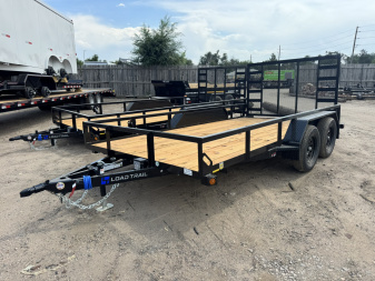 New 2026 Load Trail 7-14 Tandem Axle Ramp Gate Utility 7K GVWR