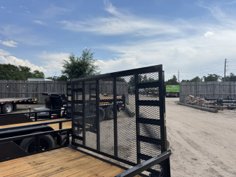 New 2026 Load Trail 7-14 Tandem Axle Ramp Gate Utility 7K GVWR