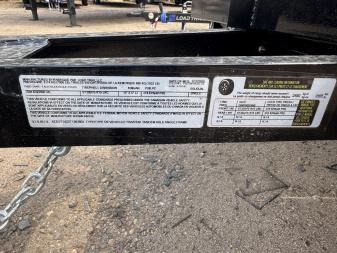 New 2026 Load Trail 7-14 Tandem Axle Ramp Gate Utility 7K GVWR
