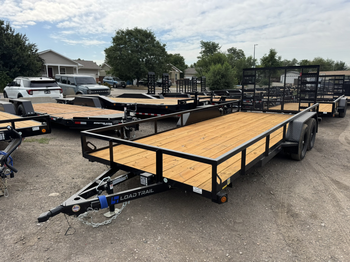 New 2026 Load Trail 7-16 Tandem Axle Ramp Gate Utility 7K GVWR