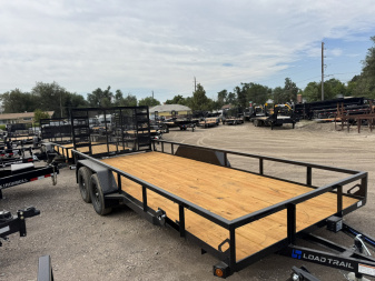 New 2026 Load Trail 7-16 Tandem Axle Ramp Gate Utility 7K GVWR
