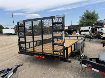 New 2026 Load Trail 7-16 Tandem Axle Ramp Gate Utility 7K GVWR