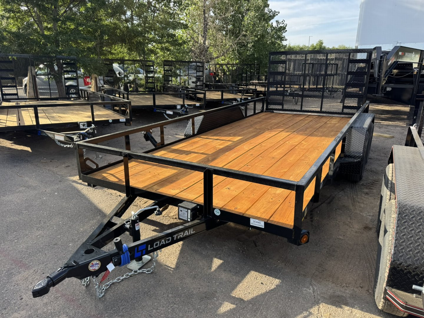New 2026 Load Trail 7-16 Tandem Axle Ramp Gate Utility 7K GVWR