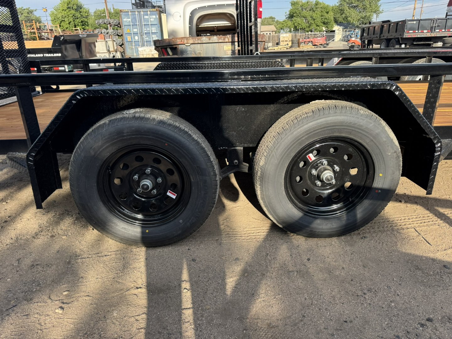 New 2026 Load Trail 7-16 Tandem Axle Ramp Gate Utility 7K GVWR