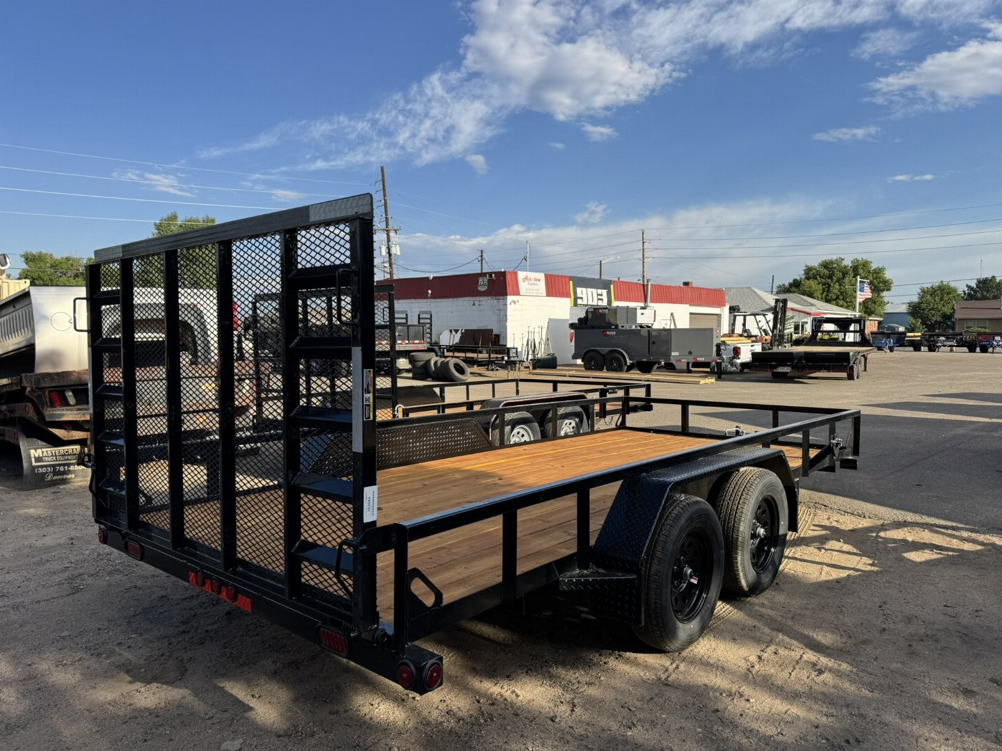 New 2026 Load Trail 7-16 Tandem Axle Ramp Gate Utility 7K GVWR