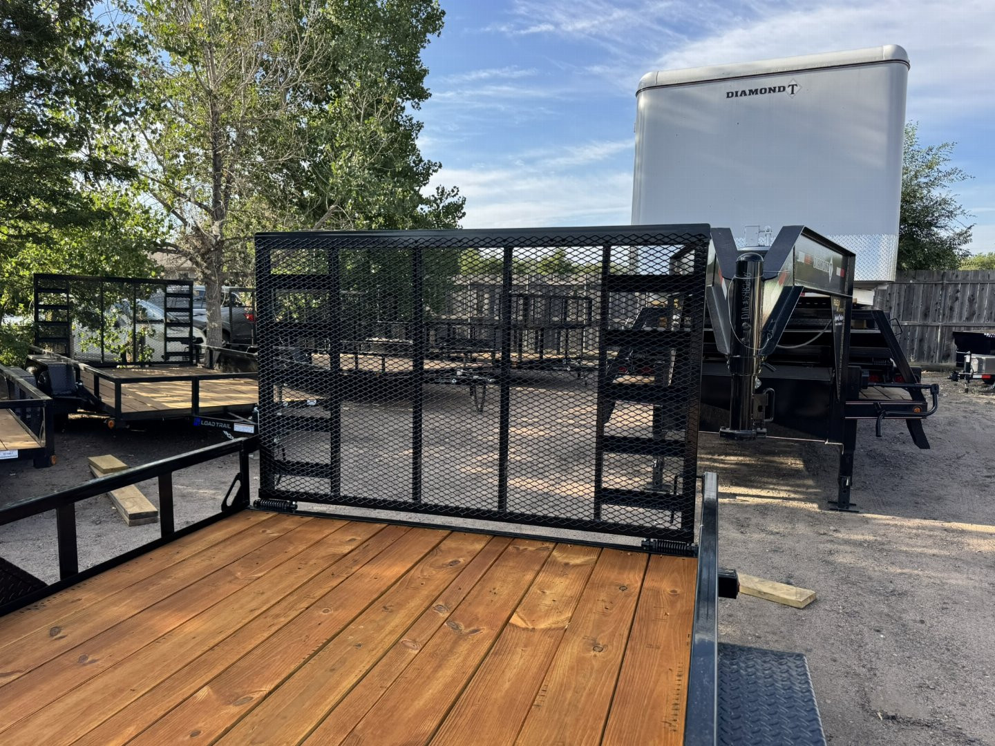 New 2026 Load Trail 7-16 Tandem Axle Ramp Gate Utility 7K GVWR