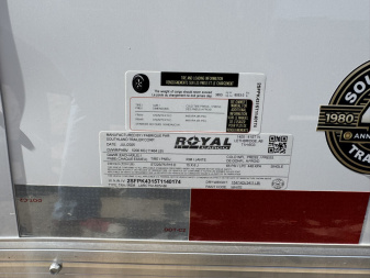 New 2026 Southland Trailers 8-20-1.5V Enclosed Car Hauler
